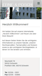 Mobile Screenshot of erne-posch.de